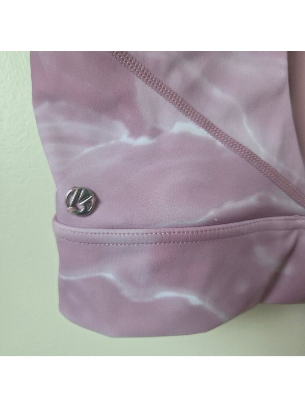 BuffBunny Meta Sports Bra - Pink Quartz Tie Back Size XL - Picture 7 of 8